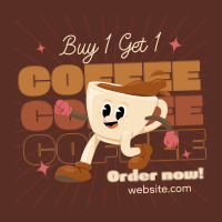 Coffee Caffeine Instagram Post Preview