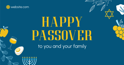 Happy Passover Facebook Ad Image Preview