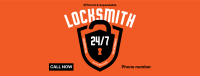 Shield Locksmith Facebook cover Image Preview