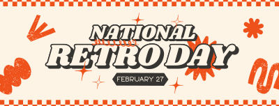 Nostalgic Retro Day Facebook cover Image Preview