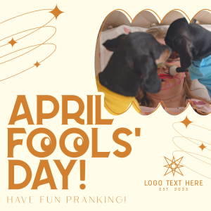 Quirky April Fools' Day Instagram post Image Preview