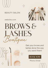Minimalist Beauty Salon Poster Image Preview