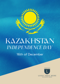 Kazakhstan Independence Day Flyer Design