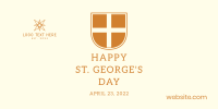 Saint George Pride Twitter Post Design