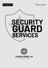 Guard Badge Poster Image Preview