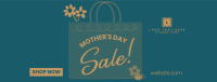 Mother's Day Shopping Sale Facebook Cover Design