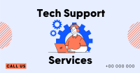 Techie Help  To the Rescue Facebook ad Image Preview
