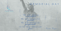 Always Remember Memorial Day Facebook ad Image Preview