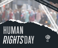 Advocates for Human Rights Day Facebook Post Image Preview