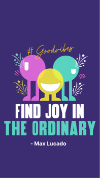 Finding Joy Quote Instagram reel Image Preview