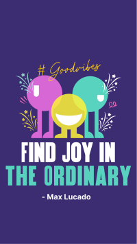 Finding Joy Quote Instagram Reel Preview