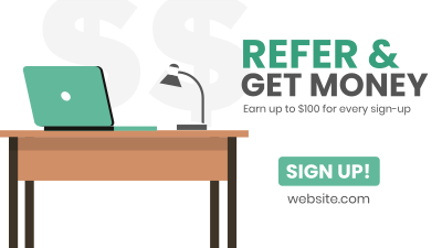 Refer And Get Money Facebook event cover Image Preview