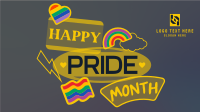 Stick on the Pride Facebook Event Cover Design
