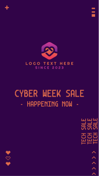 Cyber Week Sale Instagram story Image Preview