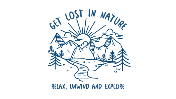 Lost In Nature Facebook Event Cover Design Image Preview