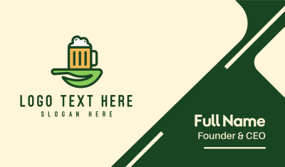 Natural Beer Brew Business Card Image Preview