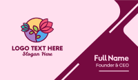 Flower Store Tulip  Business Card Image Preview