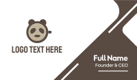 Panda Coffee Business Card Design