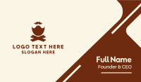 Mustache Beard Barbershop Business Card Image Preview