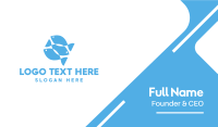 Blue Fish Pond Business Card Preview