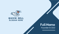 Pelican Beach Business Card Image Preview