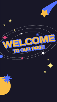 Galaxy Generic Welcome Facebook story Image Preview