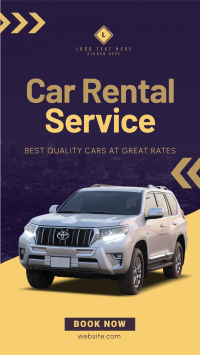 Car Rental Service Instagram story Image Preview