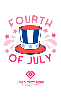 Celebration of 4th of July Facebook story Image Preview