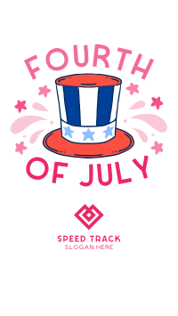 Celebration of 4th of July Facebook story Image Preview