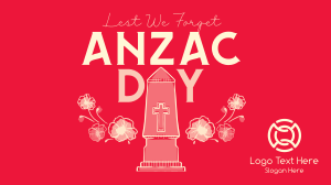 Remembering Anzac Day YouTube Video Image Preview