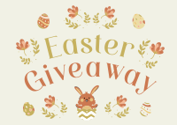 Warm Easter Giveaway Postcard Image Preview