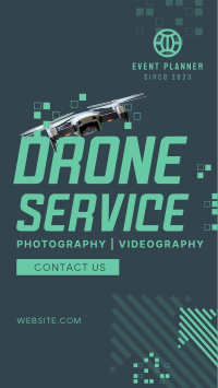 Drone Camera Service Instagram Story Design