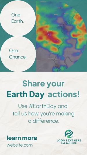 Earth Day Action Instagram Story Image Preview