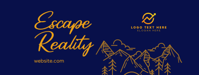 Escape Reality Facebook cover Image Preview