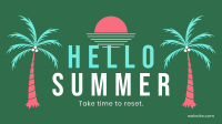 Time For Summer Facebook Event Cover Design