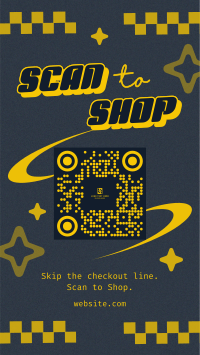 Scan Shop Y2k YouTube Short Design