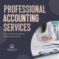 Accounting Service Experts Instagram Post Design