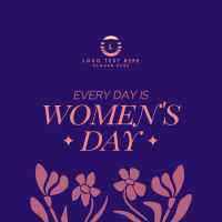 Women's Day Everyday Instagram Post Design