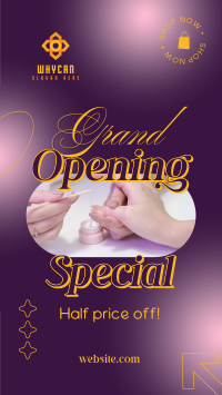 Special Grand Opening TikTok video Image Preview