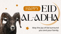 Happy Eid al-Adha Facebook Event Cover Design