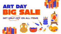 Art Materials Sale Video Image Preview