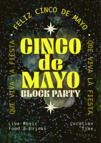 Cinco De Mayo Block Party Poster Image Preview