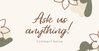 Floral Minimalist Enquiry Facebook ad Image Preview