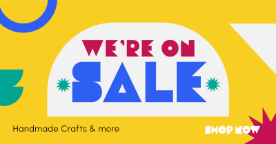 Art Store Sale Facebook ad Image Preview