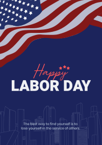 Celebrate Labor Day Flyer Design
