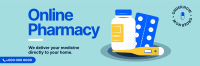 Online Pharmacy Twitter header (cover) Image Preview