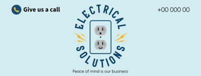 Electrical Solutions Facebook cover Image Preview