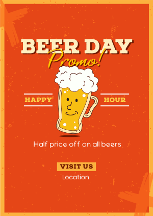 Happy Beer Poster Image Preview