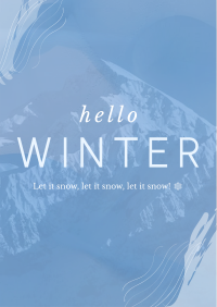 Winter Greeting Flyer Image Preview
