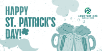 St. Patrick's Beer Greeting Twitter post Image Preview